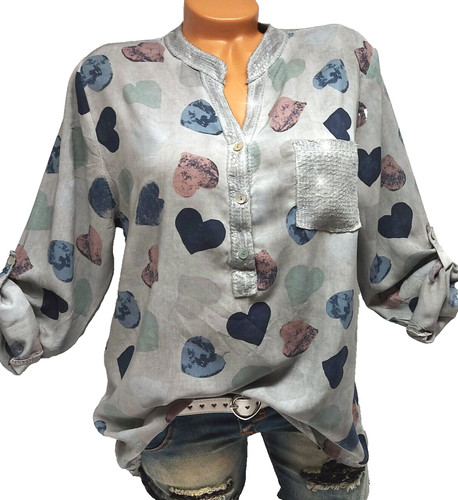 Bluse tunika italy damen - tunika,