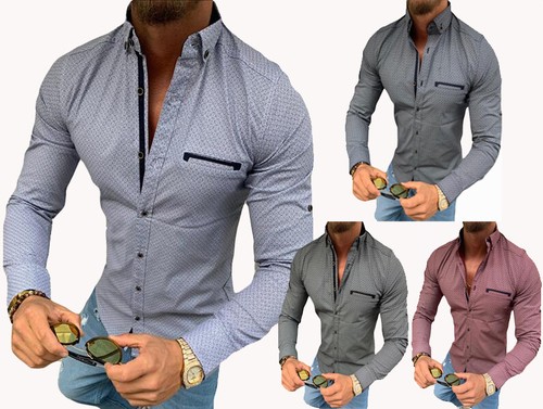 Herren hemd langarmhemd - herren,