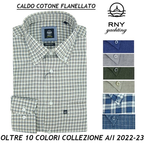 Herren hemd flanell - flanell, rasiert