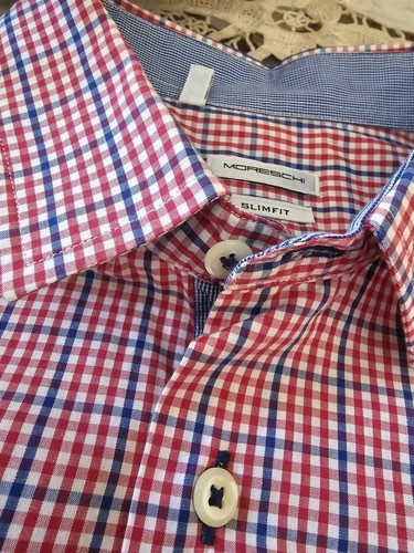 Moreschi herren hemd - moreschi, slim