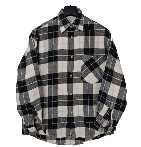 Herren hemd 100 wolle green - 100%,