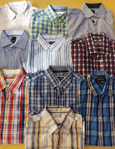 Herren hemden konvolut 10x - hemden,