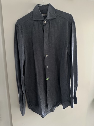 Kiton herrenhemd blau - herrenhemd, –
